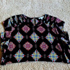 Short sleeve blouse